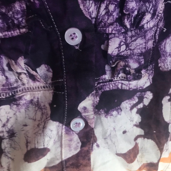 “NEXT” Custom Tie Dyed Woman’s Blouse . - Picture 7 of 13